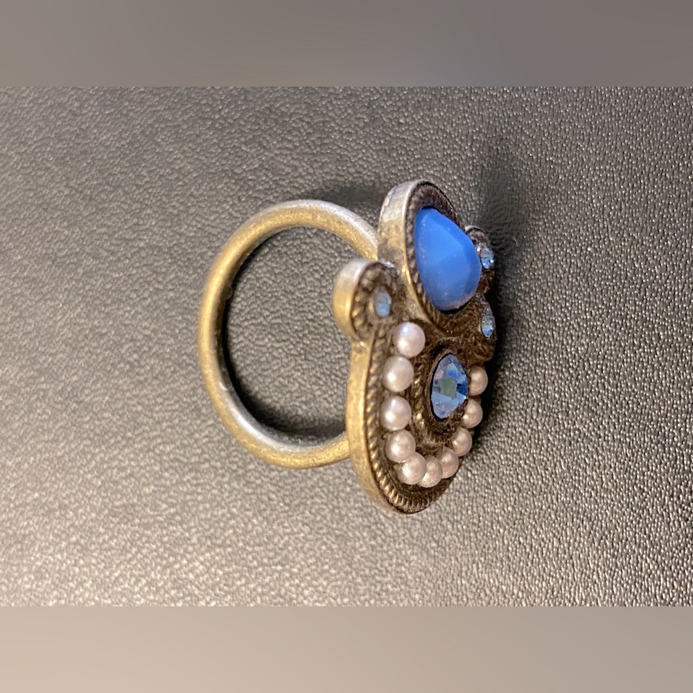 Bronze fun patterned ring - Picture 2 of 2